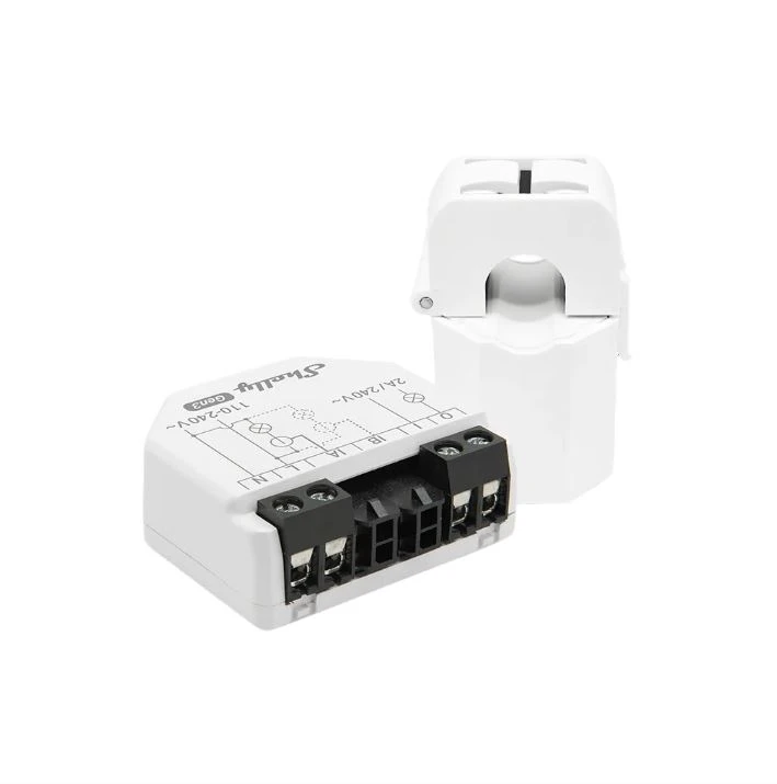 Shelly EM Gen3 - Modulo contatore energia Wi-Fi/BT + pinza amperometrica 50A
