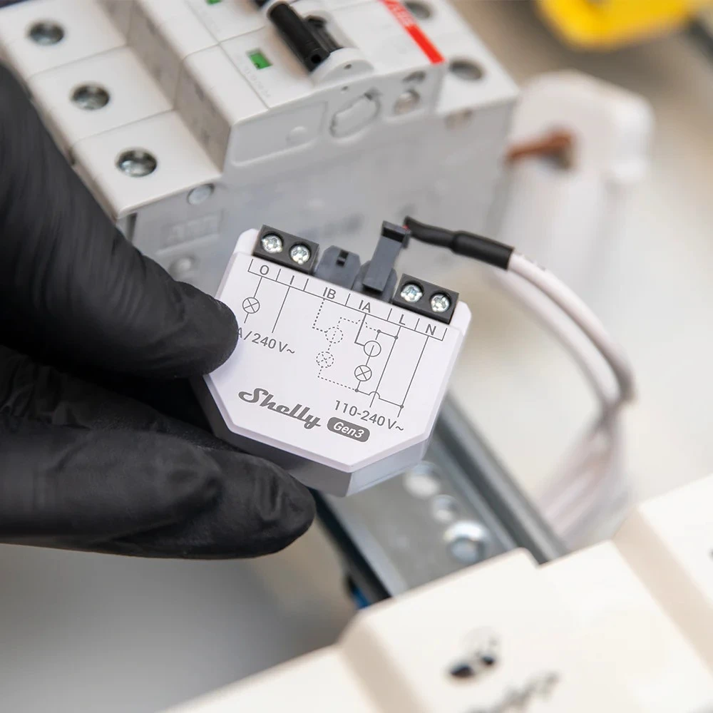 Shelly EM Gen3 - Modulo contatore energia Wi-Fi/BT + pinza amperometrica 50A - immagine 6