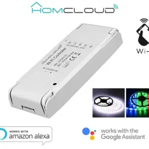 Controller Strisce LED Wi-Fi 12-24V RGB + white